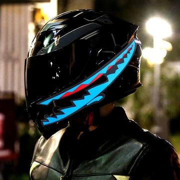 EL LED Motorcycle Helmet