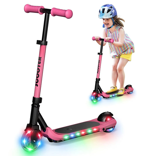 Electric Scooter for Kids, 60W Electric Scooter for Kids Ages 8+, up to 120 Lbs & 60 Mins of Ride